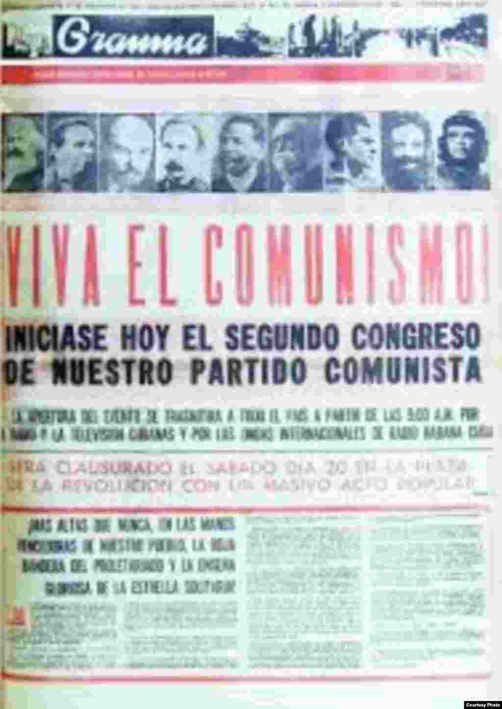 Congreso del Partido Comunista de Cuba