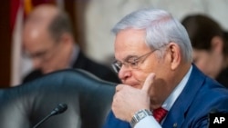 El senador Bob Menendez en una imagen de archivo. (AP/Alex Brandon, File)