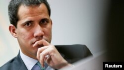 El presidente interino de Venezuela, Juan Guaidó. 