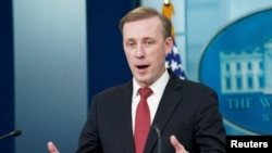 Jake Sullivan, en la Casa Blanca, el 9 de abril de 2024. (REUTERS/Kevin Lamarque/File Photo).