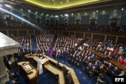 El papa Francisco durante su discurso en el Congreso de EEUU, en Washington DC (24 de septiembre, 2015).